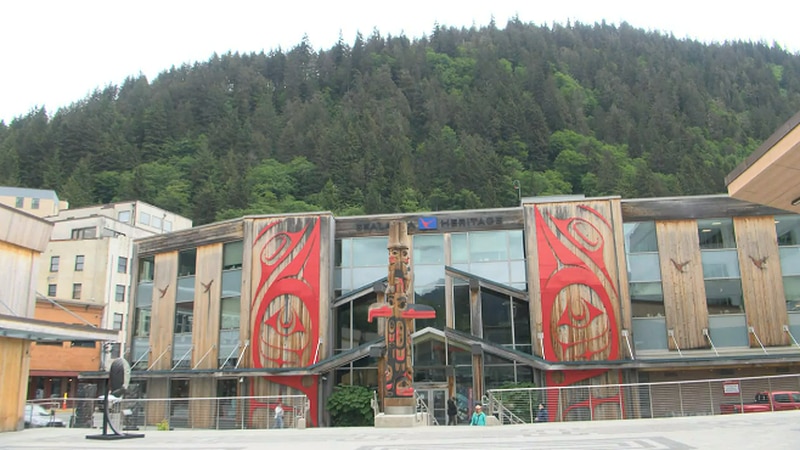 Totem pole trail decorates downtown Juneau in celebration of Indigenous cultural appreciation