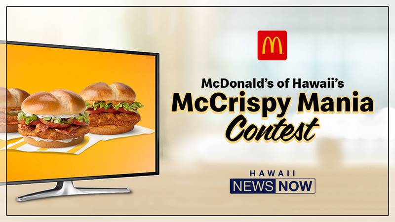 McDonalds' Hawaii McCrispy Mania Contest