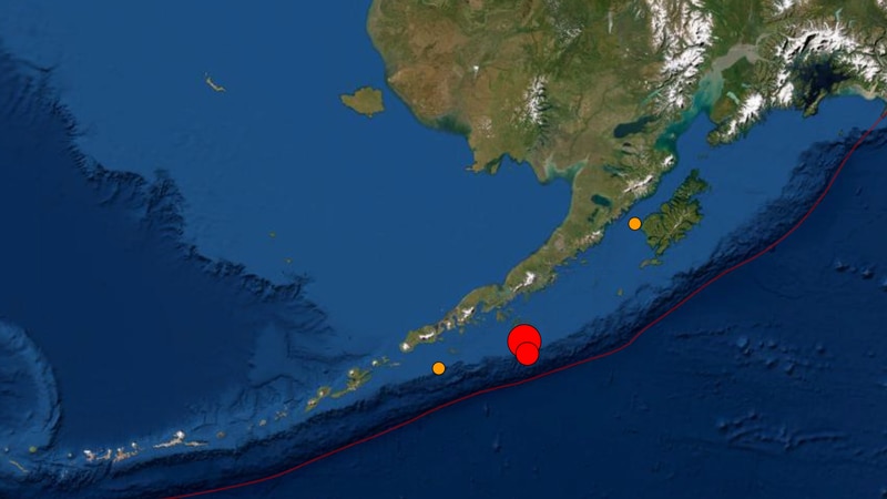 A 7.4 earthquake rattled parts of Alaska on Monday.