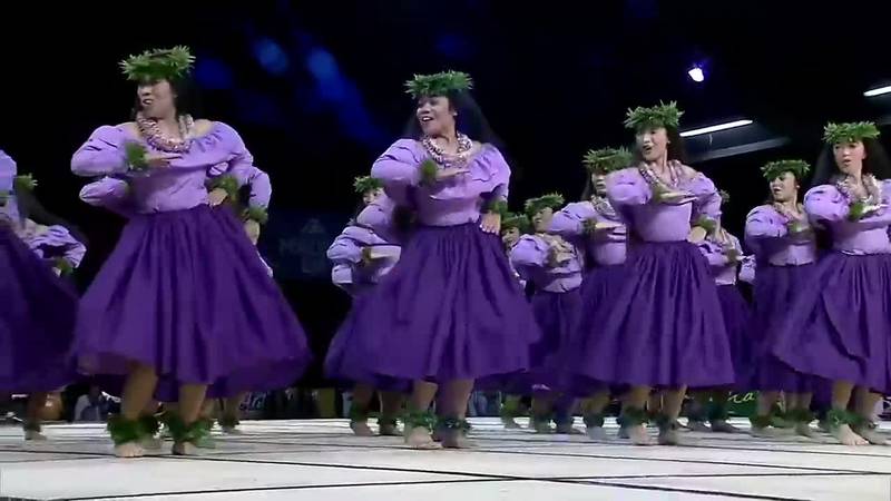 Hula Hālau ʻO Kamuela - Wahine (2023 Hula Kahiko)